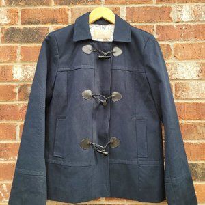 NWOT Navy Blue Womens Banana Republic Coat